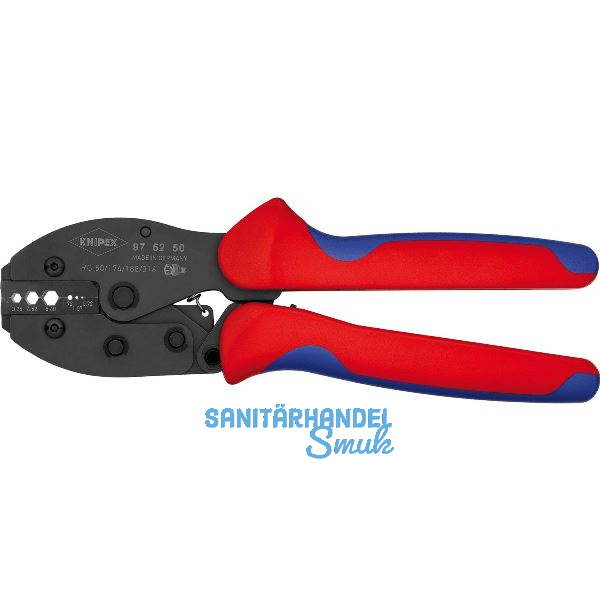 KNIPEX Crimpzange PreciForce� Koaxial-/BNC-Steckverbinder RG 58/174/188/316