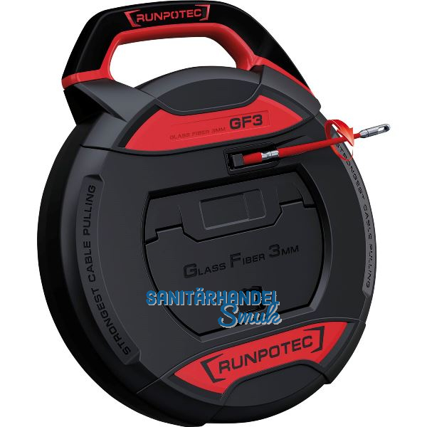 RUNPOTEC Kabeleinziehger�t GF3 30 m ohne Meterz�hler
