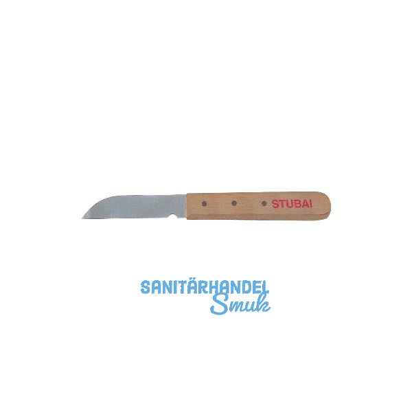 STUBAI Kabelmesser mit feststehender Klinge und mit Kerbe