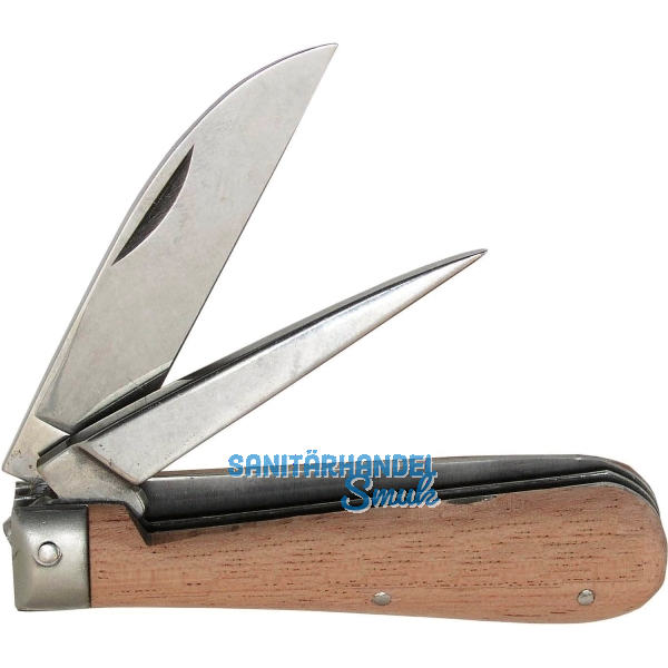 Kabelmesser klappbar zweiteilig Klinge und Aufreiber