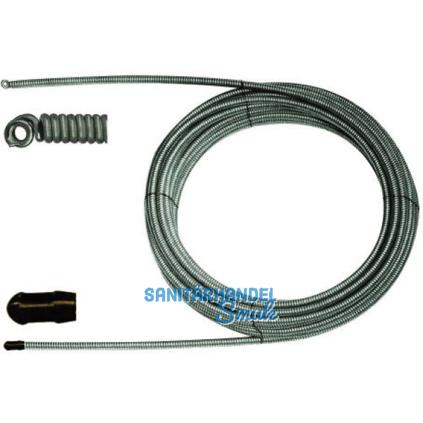 Einziehspirale Stahldraht 4-fach gedreht 20 m