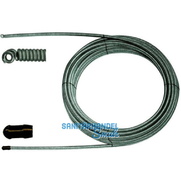 Einziehspirale Stahldraht 4-fach gedreht 25 m