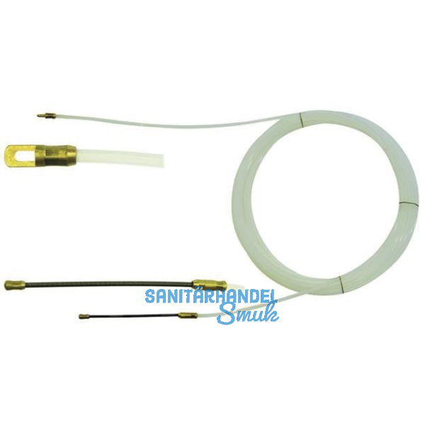 Einziehspirale Nylon mit Suchfeder und �se 15 m