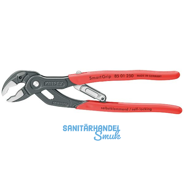 KNIPEX Wapuzange Smartgrip� DIN 8976 automatische Einstellung L�nge 250 mm