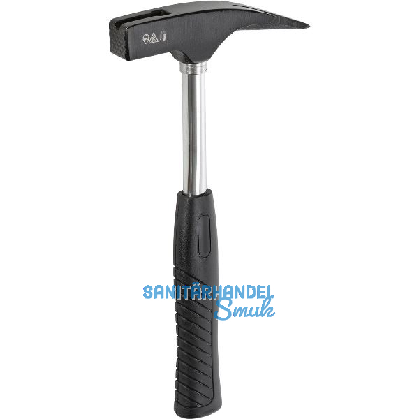 Lattenhammer mit Stahlrohrstiel DIN 7239 800g
