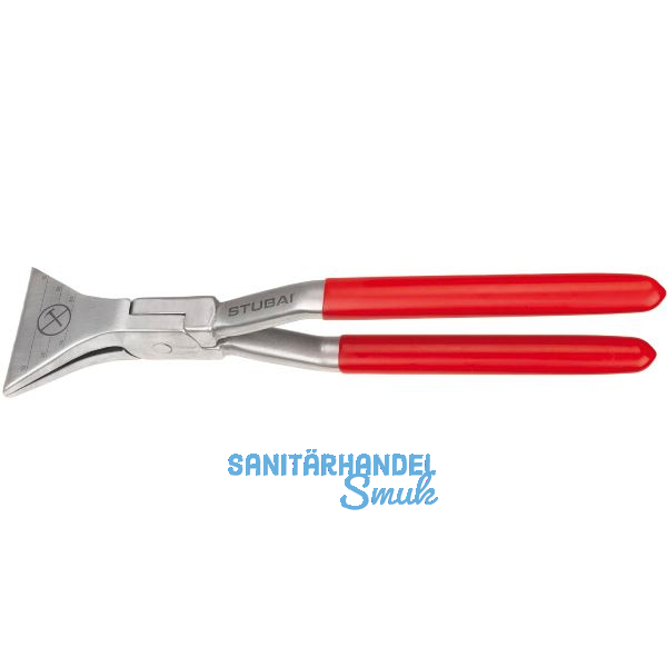STUBAI Spengler-Falzzange leicht Aluminium gerade Maulbreite 60 mm L�nge 270 mm