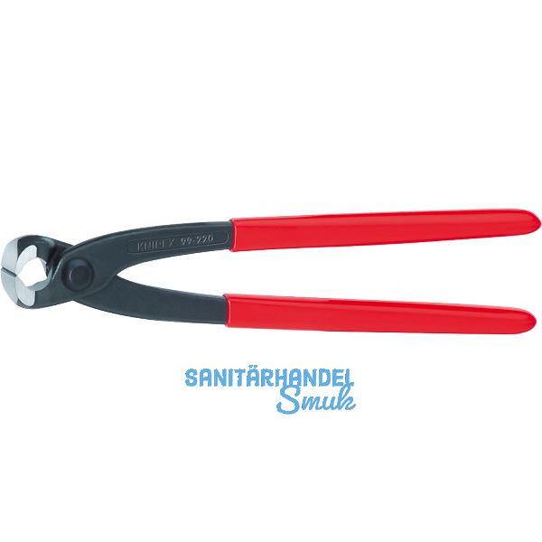 KNIPEX Monierzange 9901 DIN9242 schwarz mit Kunststoff-Griff, L�nge 300 mm