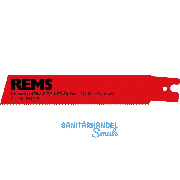 REMS Ersatz-S�geblatt Universal zu Tigers�ge 150 mm f�r Stahlrohre (5 St)