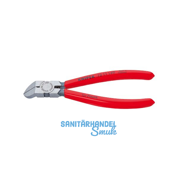 KNIPEX Seitenschneider DIN 5743 f�r Kunststoffteile 45� L�nge 160 mm