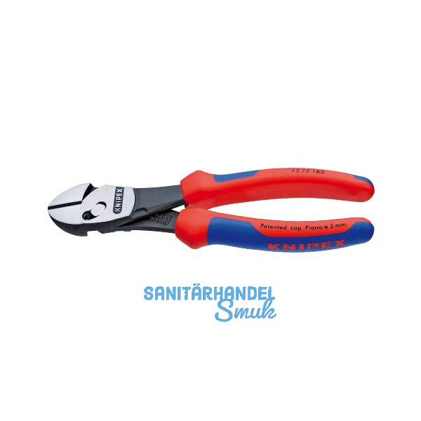 KNIPEX Kraft-Seitenschneider "TwinForce" 2-K Griff DIN 5749 L�nge 180 mm