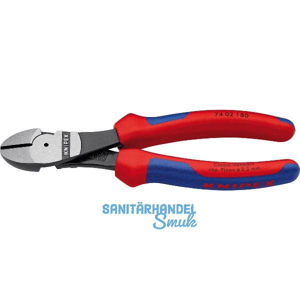 KNIPEX Kraft-Seitenschneider Form 0 DIN 5749 2K-Griff L�nge 180 mm