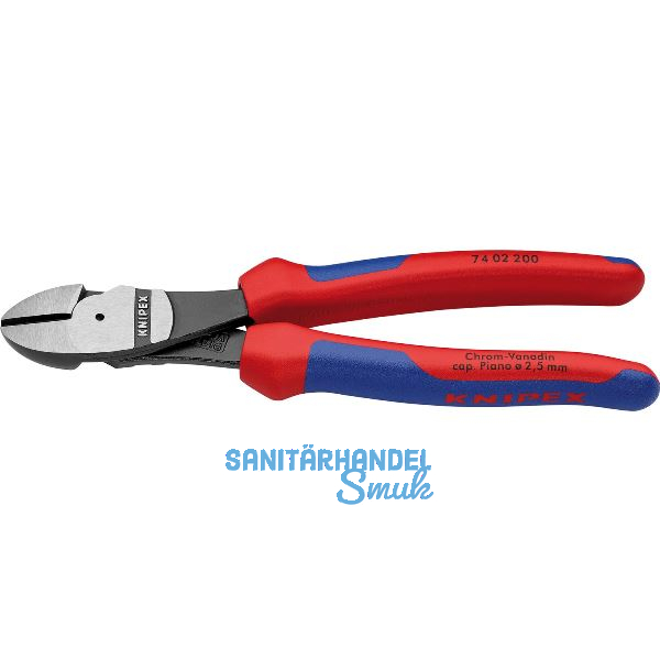 KNIPEX Kraft-Seitenschneider Form 0 DIN 5749 2K-Griff L�nge 200 mm