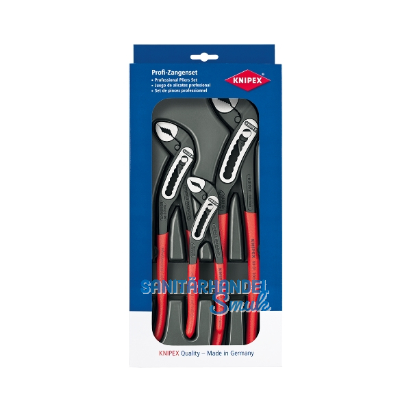 KNIPEX Wasserpumpenzangenset Alligator 3-teilig