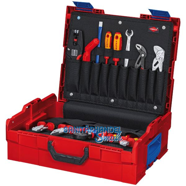 KNIPEX L-Boxx Elektro-Sortiment 63-teilig, 002119LBE, 442x151x357 mm