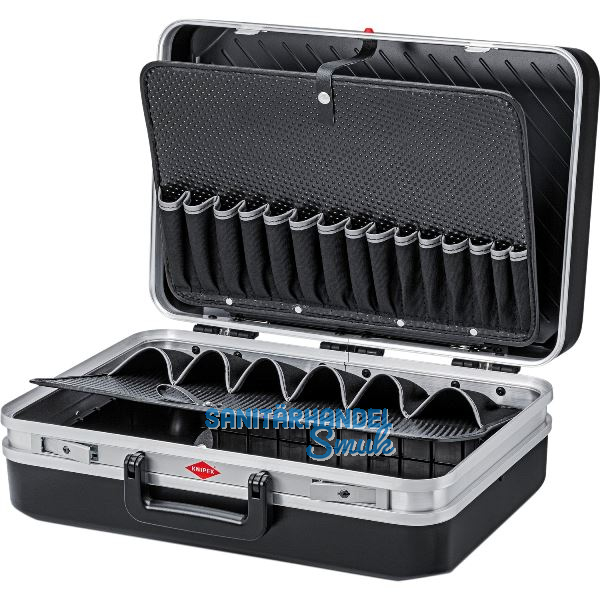 KNIPEX Werkzeugkoffer Standard leer 002120LE, 480x180x365 mm, ABS-Kunststoff