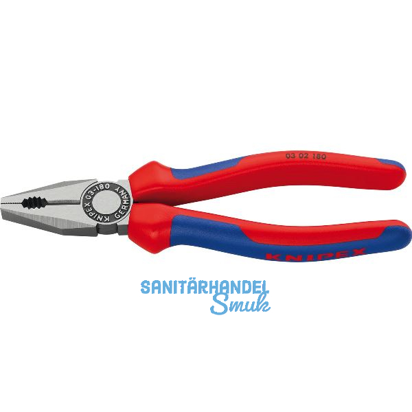 KNIPEX Kombizange, poliert, 2-K 180 mm