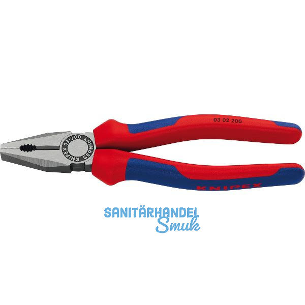 KNIPEX Kombizange, poliert, 2-K 200 mm