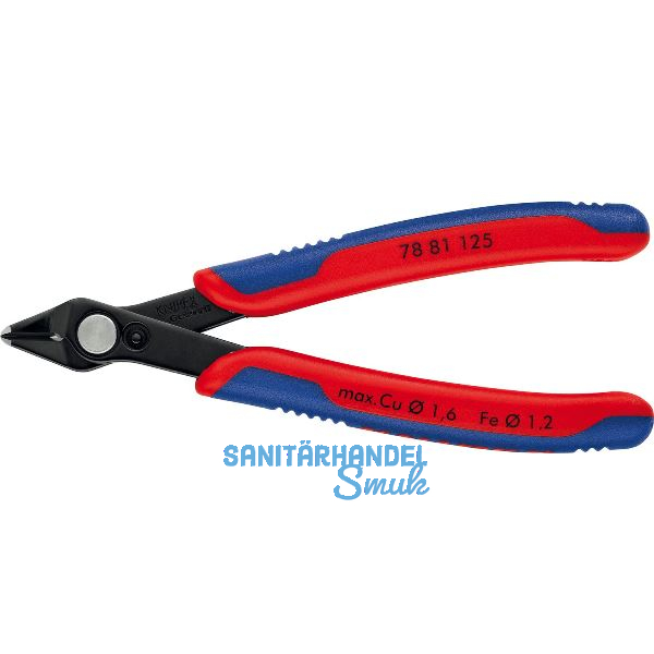KNIPEX Elektronik-Seitenschneider Super Knips� 7881 DIN 9654 Form 8, L=125 mm