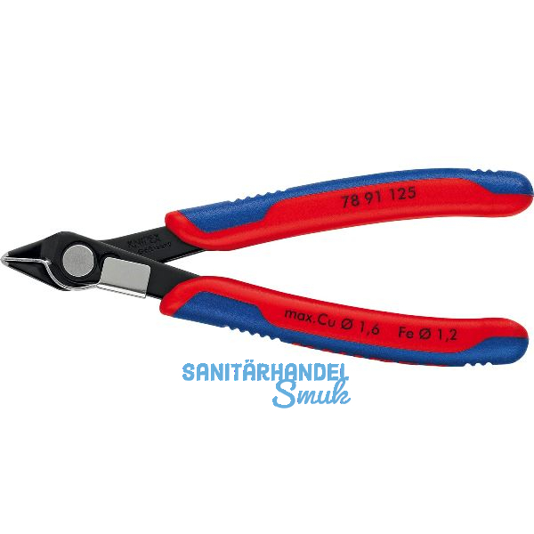KNIPEX Elektronik-Seitenschneider Super Knips� 7891 DIN 9654 Form 9, L=125 mm