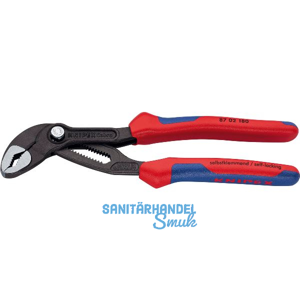 KNIPEX Cobra� Wasserpumpenzange, poliert, 2-K 180 mm