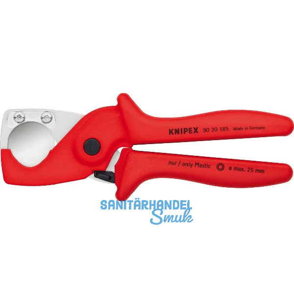 KNIPEX Rohrabschneider f�r Schl�uche/Schutzrohre 9020, bis 25 mm, L=185 mm