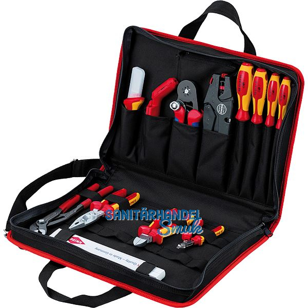 KNIPEX Werkzeugtasche Kompakt f�r Servicetechniker, 410x60x290 mm, Polyester