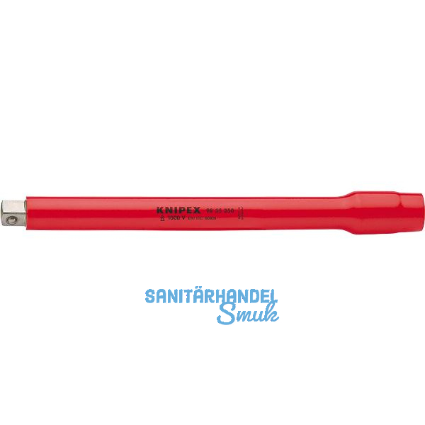 KNIPEX Verl�ngerung isoliert 3/8" Type 9835, mit Innen-/Au�envierkant, L=250 mm