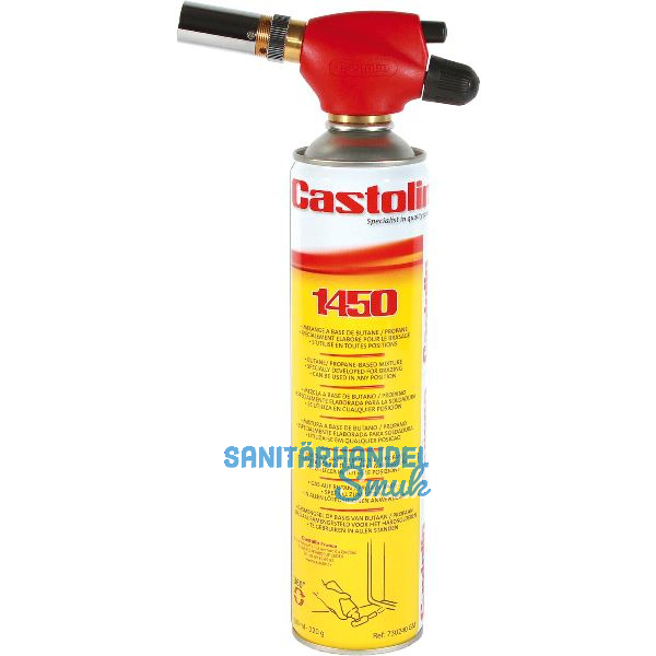CASTOLIN L�tbrenner 1450 inklusive Gaskartusche 380 ml