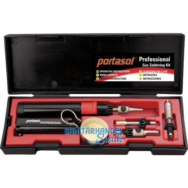 PORTASOL Gasl�tkolben Profi-Set 10-60 Watt