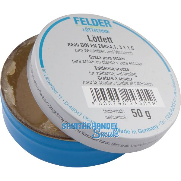 L�tfett Inhalt 50 g in Dose
