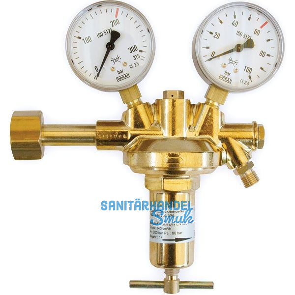 AIR LIQUIDE Druckminderer 60bar Stickstoff