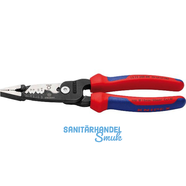 KNIPEX Abmantelungszange 1372200ME f�r Kabel 0,5-6,0 mm� L=200 mm