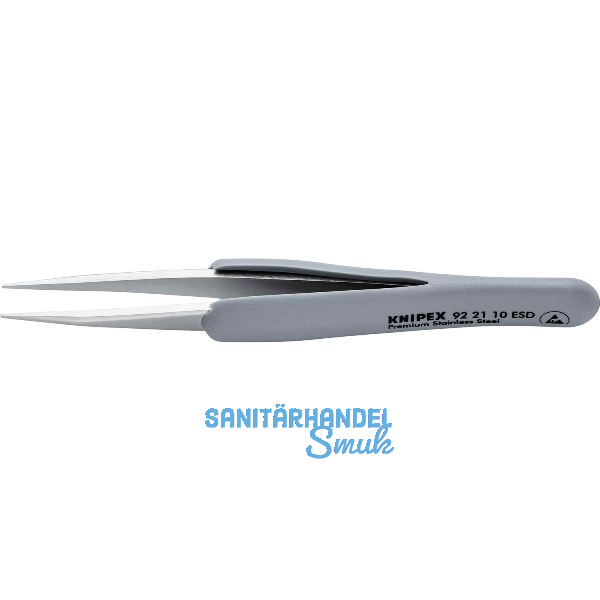 KNIPEX Gummi-Pinzette 922110ESD Edelstahl L�nge 123 mm