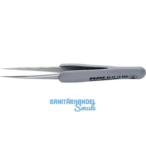 KNIPEX Gummi-Pinzette 922112ESD Edelstahl L�nge 112 mm