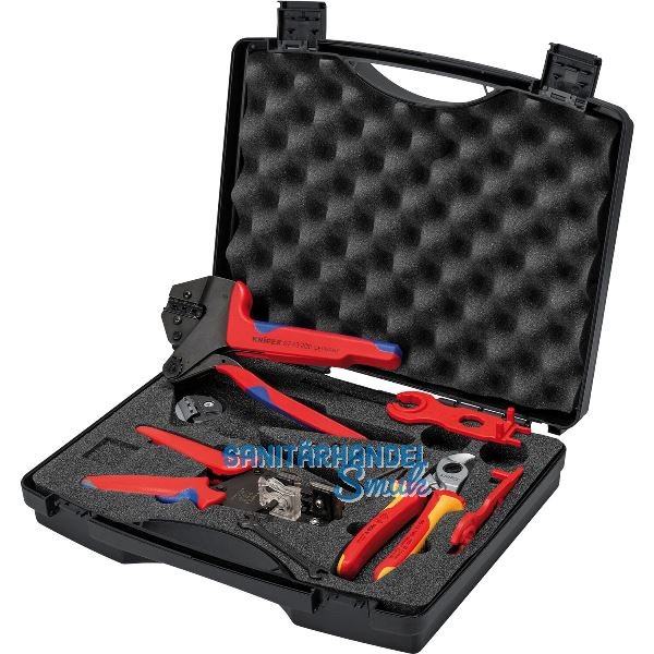 KNIPEX Werkzeugkoffer Photovoltaik V02 345 x 80 x 280 mm 7-teilig