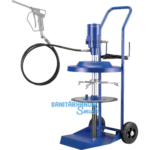 PRESSOL Pneumatik-Schmierger�t f�r 25 kg-Gebinde