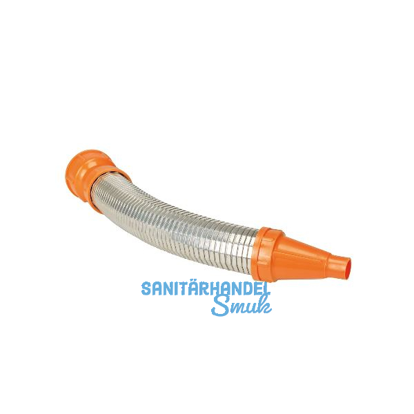 PRESSOL Auslaufrohr Metall 300 mm flexibel passend zu Wei�blech Trichter