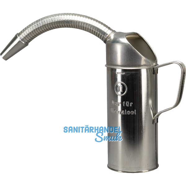 PRESSOL Messbecher Wei�blech inklusive Flexauslauf Inhalt 1 Liter