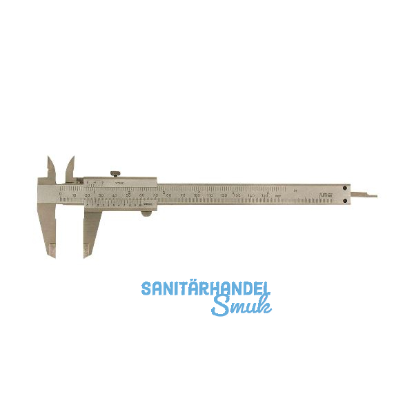 SOLIDO Messschieber mit Feststellschraube DIN 862 Messbereich 0-150 mm