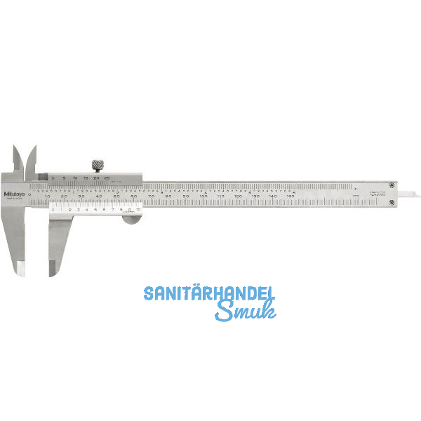 MITUTOYO Analog-Messschieber m. Feststellschraube Tiefenma� flach Messb. 0-150mm