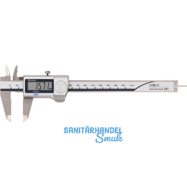 MITUTOYO Digital Messschieber o. Datenausgang o. Antriebsrolle IP67 0-200mm