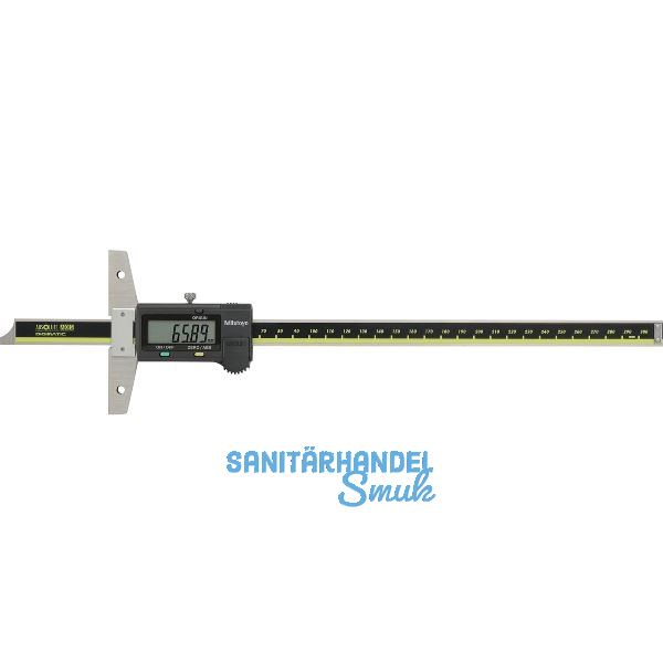 MITUTOYO Digital Tiefenmessschieber mit Datenausgang Messbereich 0-300 mm
