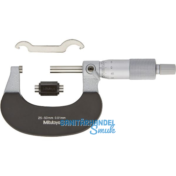 MITUTOYO B�gelmessschraube mit Einstellma� DIN 863/1 Messbereich 25-50 mm