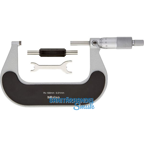 MITUTOYO B�gelmessschraube mit Einstellma� DIN 863/1 Messbereich 75-100 mm