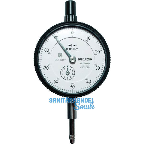 MITUTOYO Messuhr 2046 AB Messbereich 10 mm Ablesung 0.01 mm