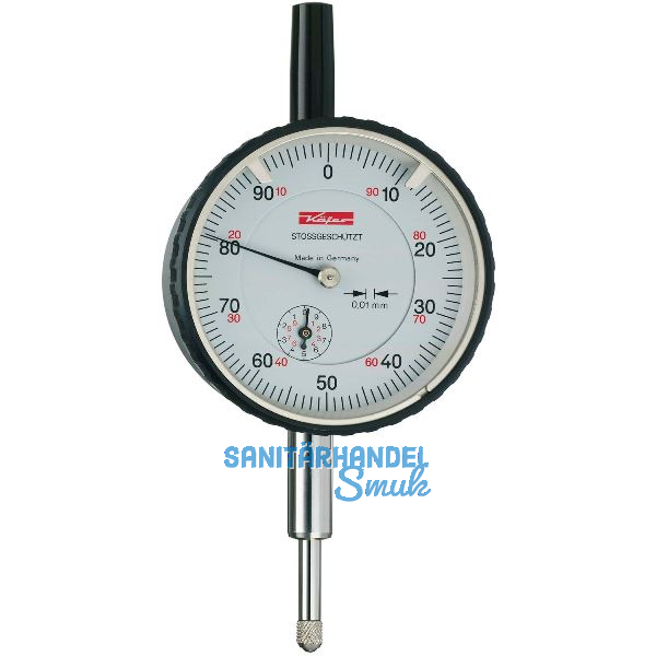 K�FER Messuhr M 2 S Messbereich 10 mm Ablesung 0,01 mm