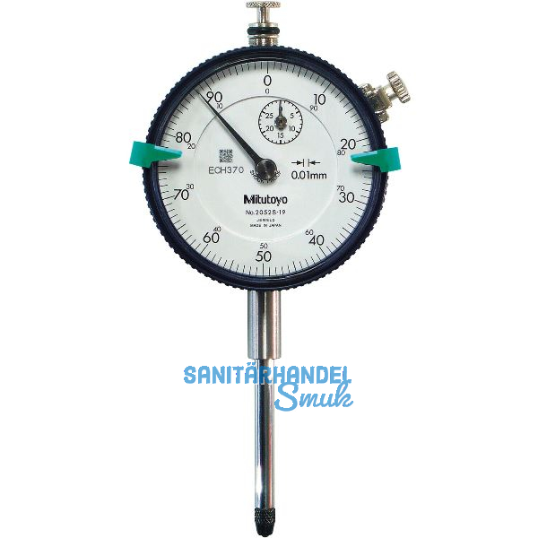 MITUTOYO Messuhr 2052 AB-19 Messbereich 30 mm Ablesung 0.01 mm