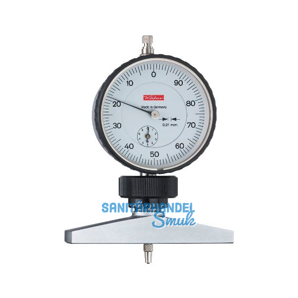 K�FER Tiefenmessger�t TM/2 Messbereich 10 mm Ablesung 0,01 mm