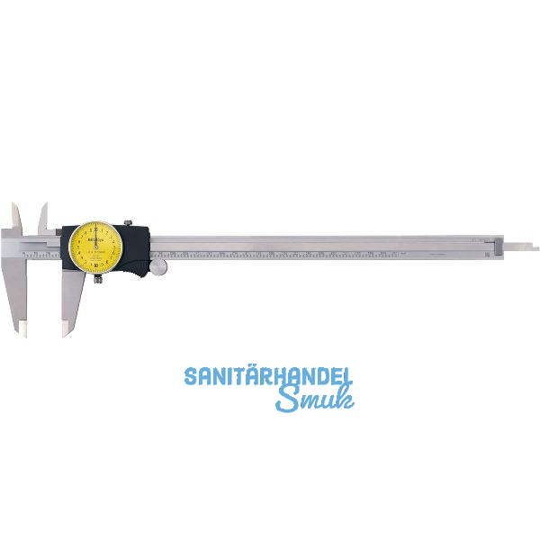 MITUTOYO Uhrenmessschieber 505-745 mit Feststellschraube Messbereich 0-300 mm