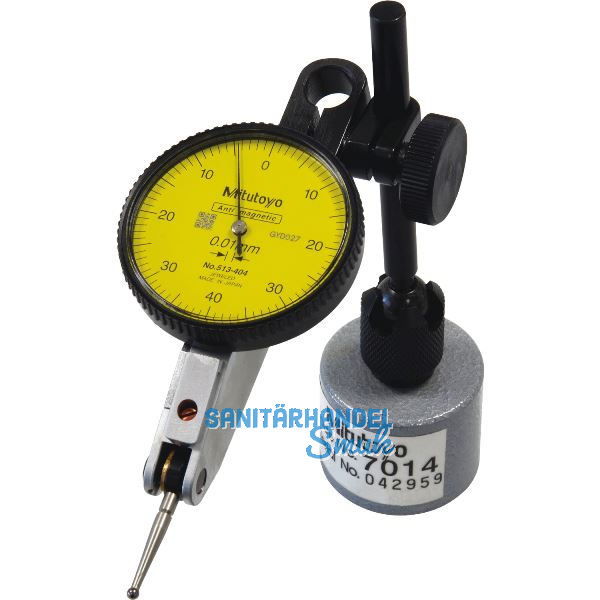MITUTOYO F�hlhebelmessger�t+Magnet Stativ 513-908-10E Messbereich 0,5 mm